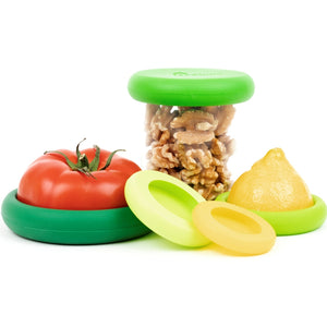 Food Huggers Reusable Food Savers Set of 5