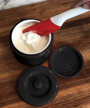 Fox Run Grease Container with Mesh Strainer
