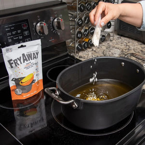 FryAway Cooking Oil Solidifier, Deep Fry Packet