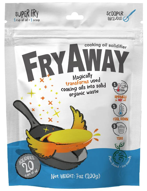 FryAway Cooking Oil Solidifier, Super Fry Packet