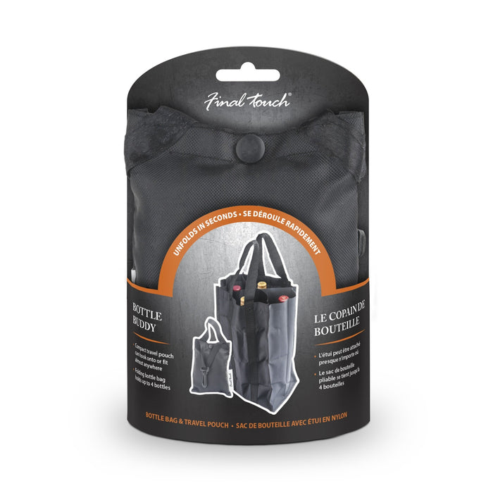 Final Touch Bottle Buddy Foldable Bottle Bag