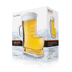 Final Touch Skate Beer Glass