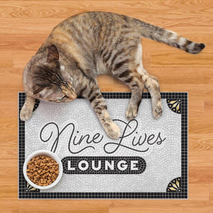 FRED Pet Placemat "Nine Lives Lounge"