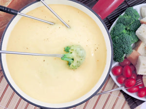 Swissmar Lugano Fondue, Red