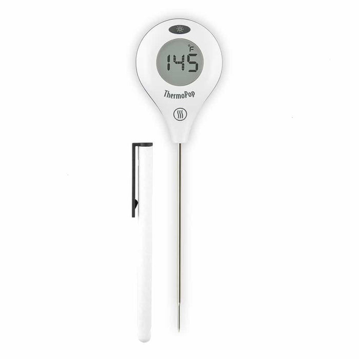 ThermoWorks ThermoPop 2 Thermometer, White