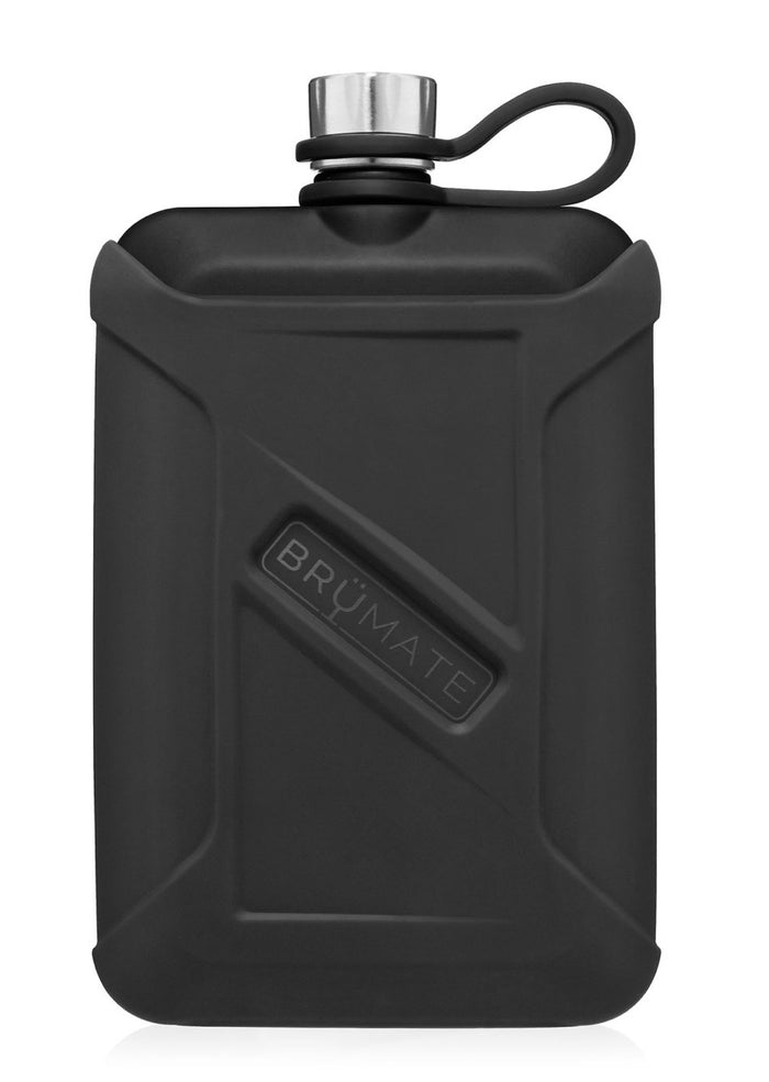 BruMate Liquor Canteen 8oz, Matte Black