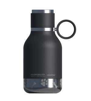 Asobu Dog Bowl | Water Bottle 1L, Black