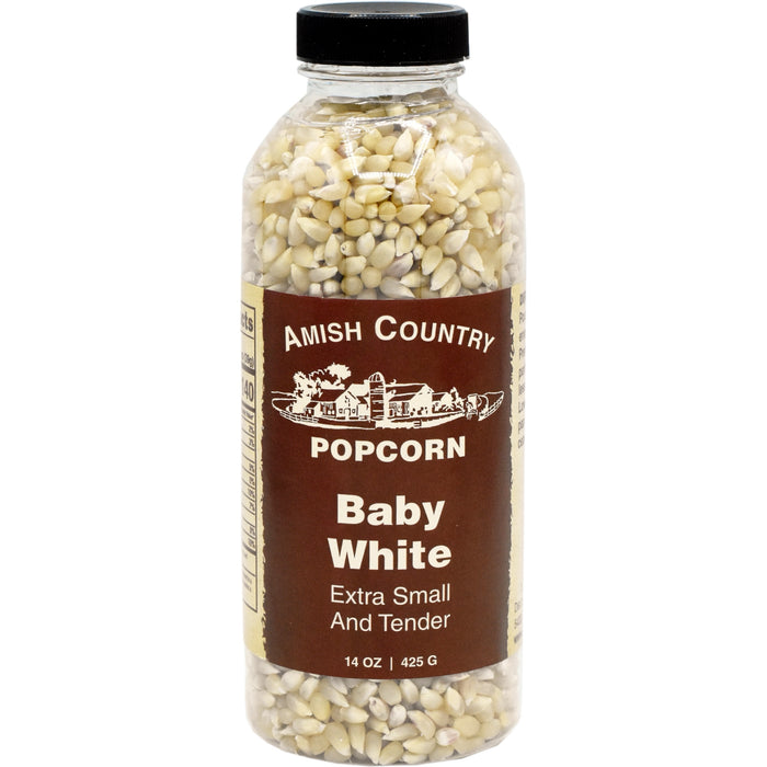 Amish Country Popcorn 14oz Bottle, Baby White