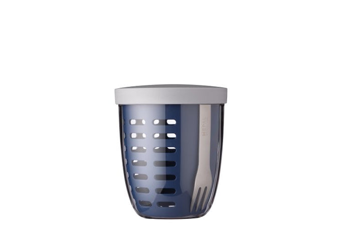 Mepal ELLIPSE Fruit & Veggie Lunch Pot, Nordic Denim