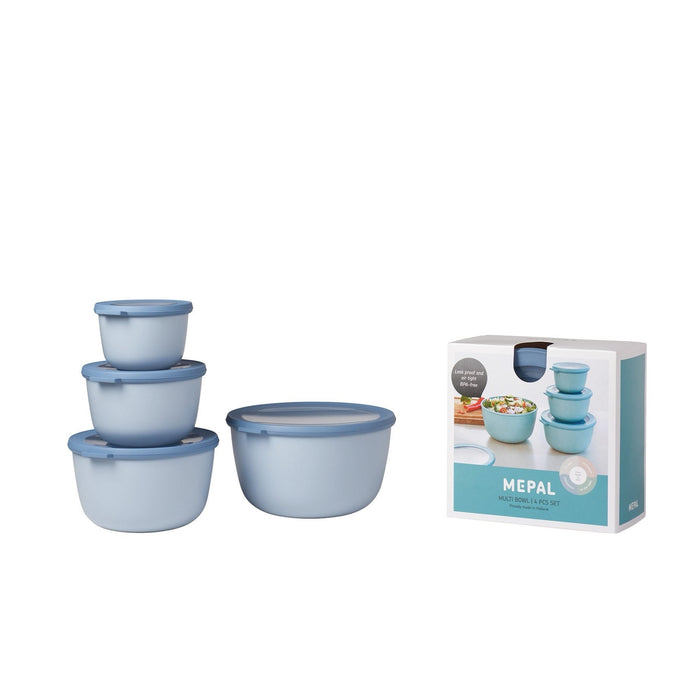 Mepal CIRQULA Multi-Bowl Set, Blue