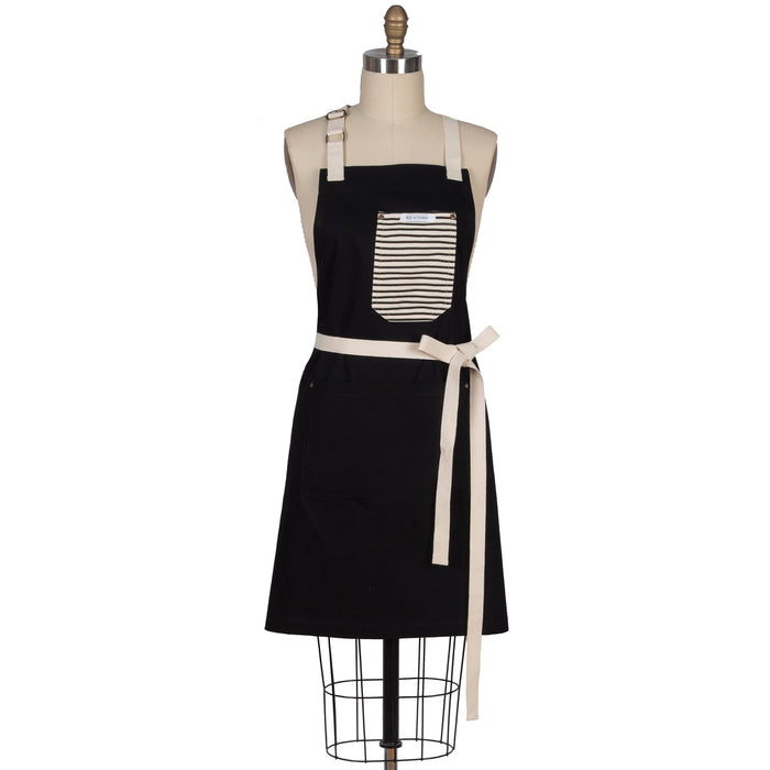 Kay Dee Apron Adult Chef KD Kitchen, Onyx