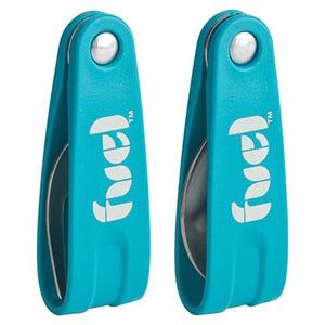 FUEL 2pc Foldable Cutlery Set, Tropical Blue