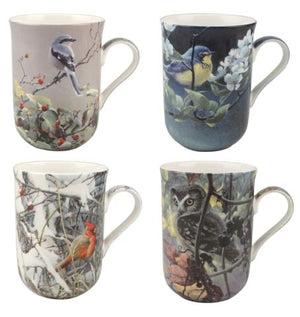 McIntosh Mug Set of 4, Bateman Birds