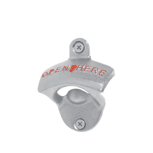 Kikkerland Bottle Opener "Open Here"