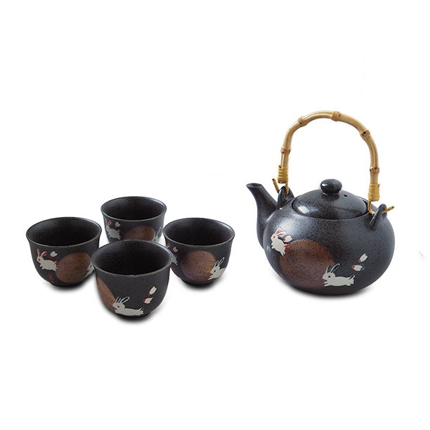 EMF Teapot & Cup Set, Lunar Rabbit