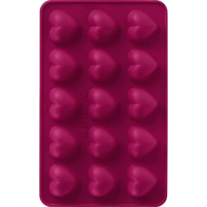 Trudeau Chocolate Mold Set of 2, Hearts