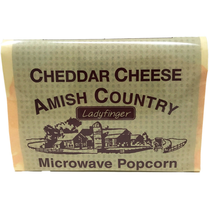 Amish Country Popcorn Individual Bag Microwave Popcorn, Cheddar Cheese