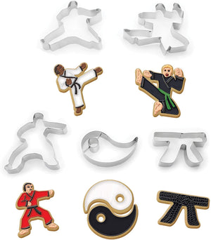 Fox Run Karate Cookie Cutter Set
