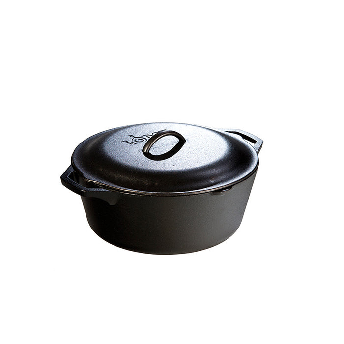 Lodge Cast Iron Round Dutch Oven 7qt