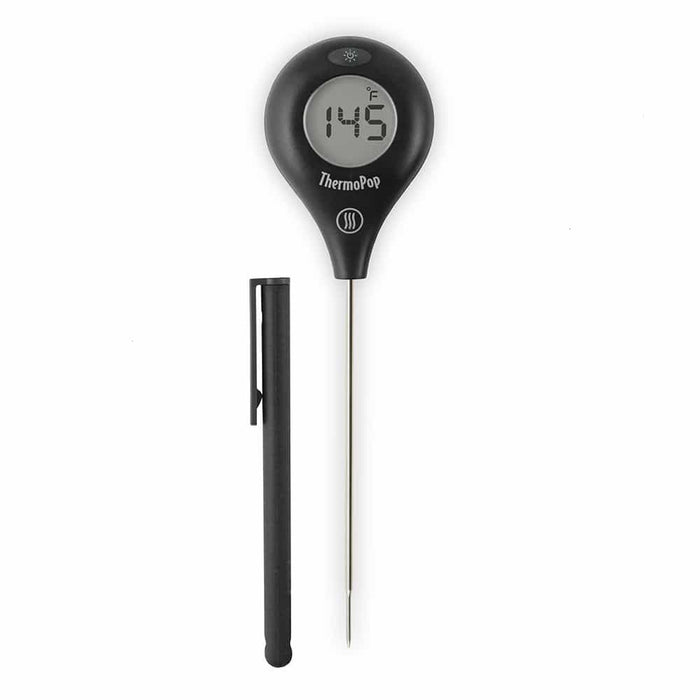 ThermoWorks ThermoPop 2 Thermometer, Black