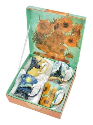 McIntosh Mug Set of 4, Van Gogh Classics
