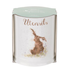 Wrendale Designs Utensil Jar, Hare