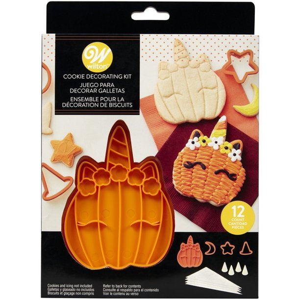Wilton Unicorn Pumpkin Cookie Kit