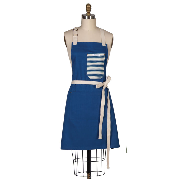 Kay Dee Apron Adult Chef KD Kitchen, True Blue