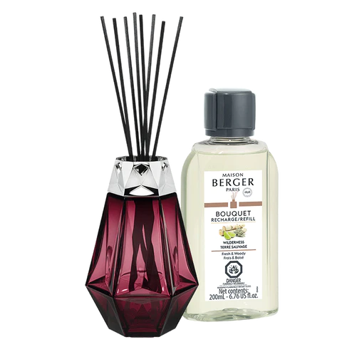 Maison Berger Reed Diffuser Gift Set, Prisme Garnet