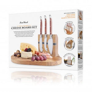 Final Touch Magnetic Cheese Board 5pc Set