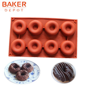 The Baker Depot Silicone Mini Doughnut Mold