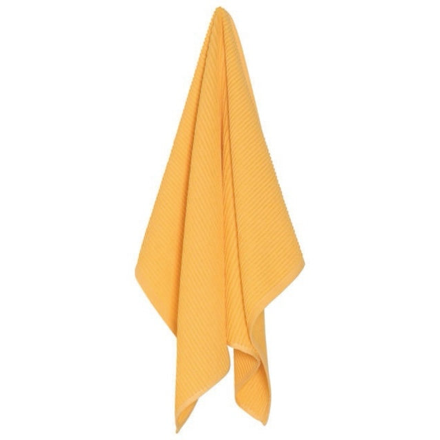 Danica Now Designs Ripple Tea Towel, Honey Yellow