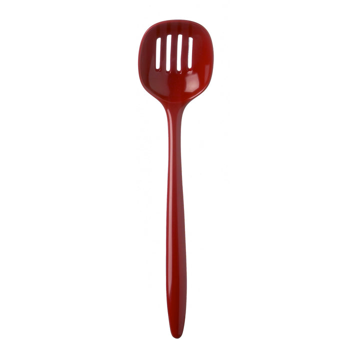 Rosti Melamine Slotted Spoon, Red