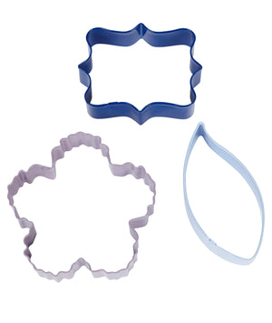Wilton Cookie Cutter Set of 3, Floral