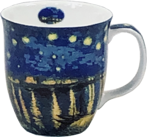 McIntosh Java Mug, Van Gogh Starry Night over the Rhone
