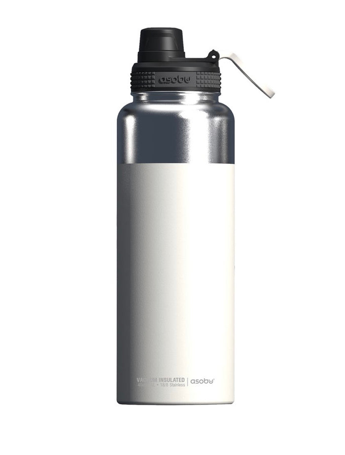 Asobu Mighty Flask Water Bottle 1.1L, White