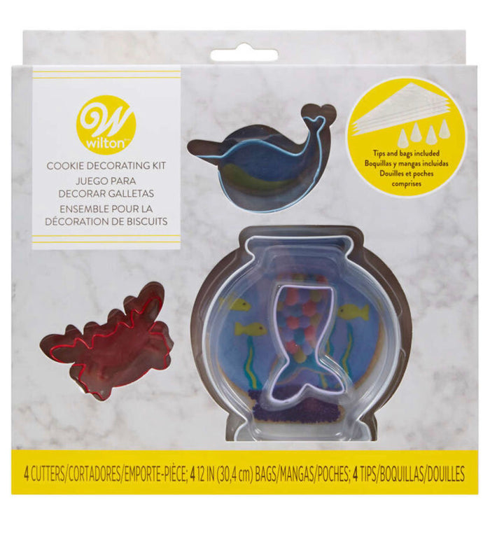 Wilton Cookie Decorating Kit, Sealife