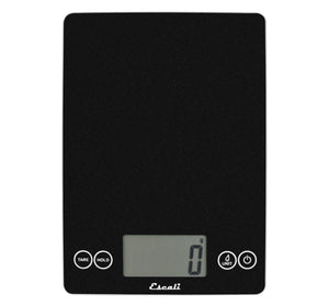 Escali Digital Kitchen Scale Arti, Black Obsidian