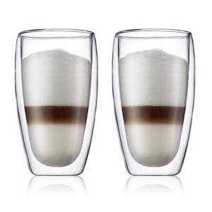 Bodum Large Double Walled Pavina Glass, Set of 2