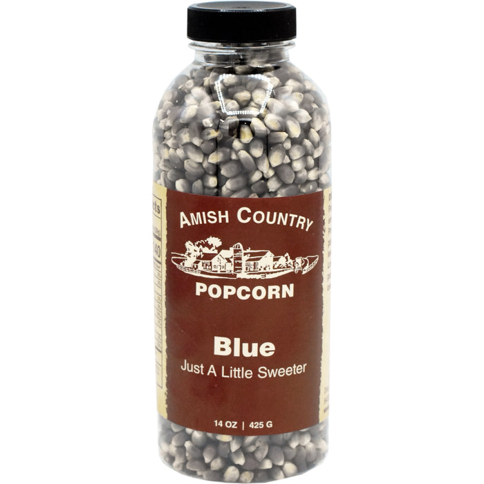 Amish Country Popcorn 14 oz Bottle, Blue