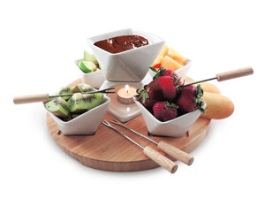 Swissmar Rubik Chocolate Fondue 12pc Set