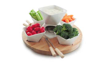 Swissmar Rubik Chocolate Fondue 12pc Set