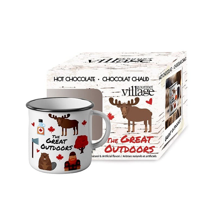 Gourmet Village Hot Chocolate Mug Kit, Great Outdoors