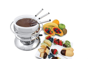 Swissmar Zuri Stainless Steel Fondue 11pc Set
