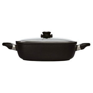 Swiss Diamond XD Induction Nonstick Square Casserole with Lid 5 Qt (11 Inch)
