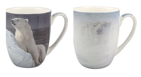 McIntosh Mug Pair, Bateman Polar Bears