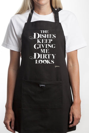 Grimm Apron Adult, 'Dishes Dirty Looks'