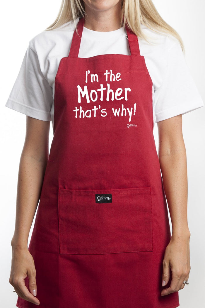 Grimm Apron Adult, 'I'm the Mother'