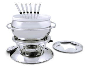 Swissmar Zuri Stainless Steel Fondue 11pc Set