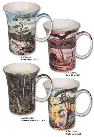 McIntosh Mug Set of 4, Group of Seven